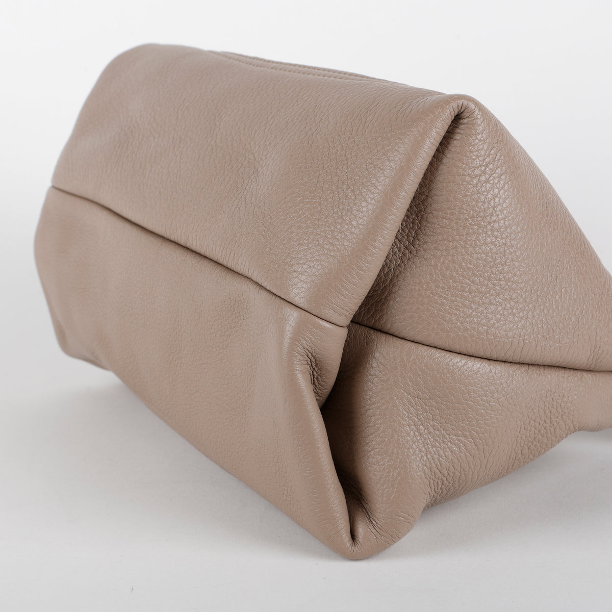 Medium Softbit Shoulder Bag, Taupe