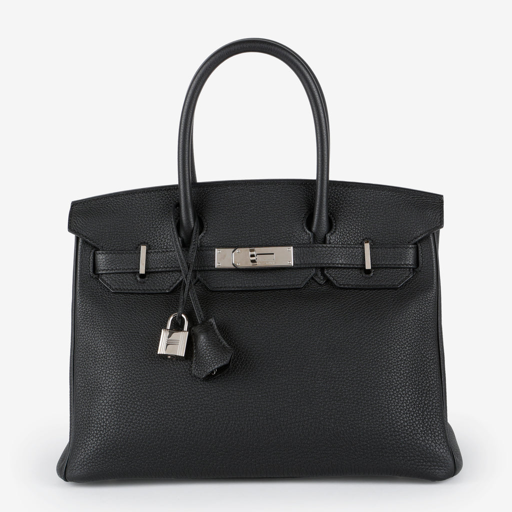 Birkin 30, Black Togo Palladium Hardware
