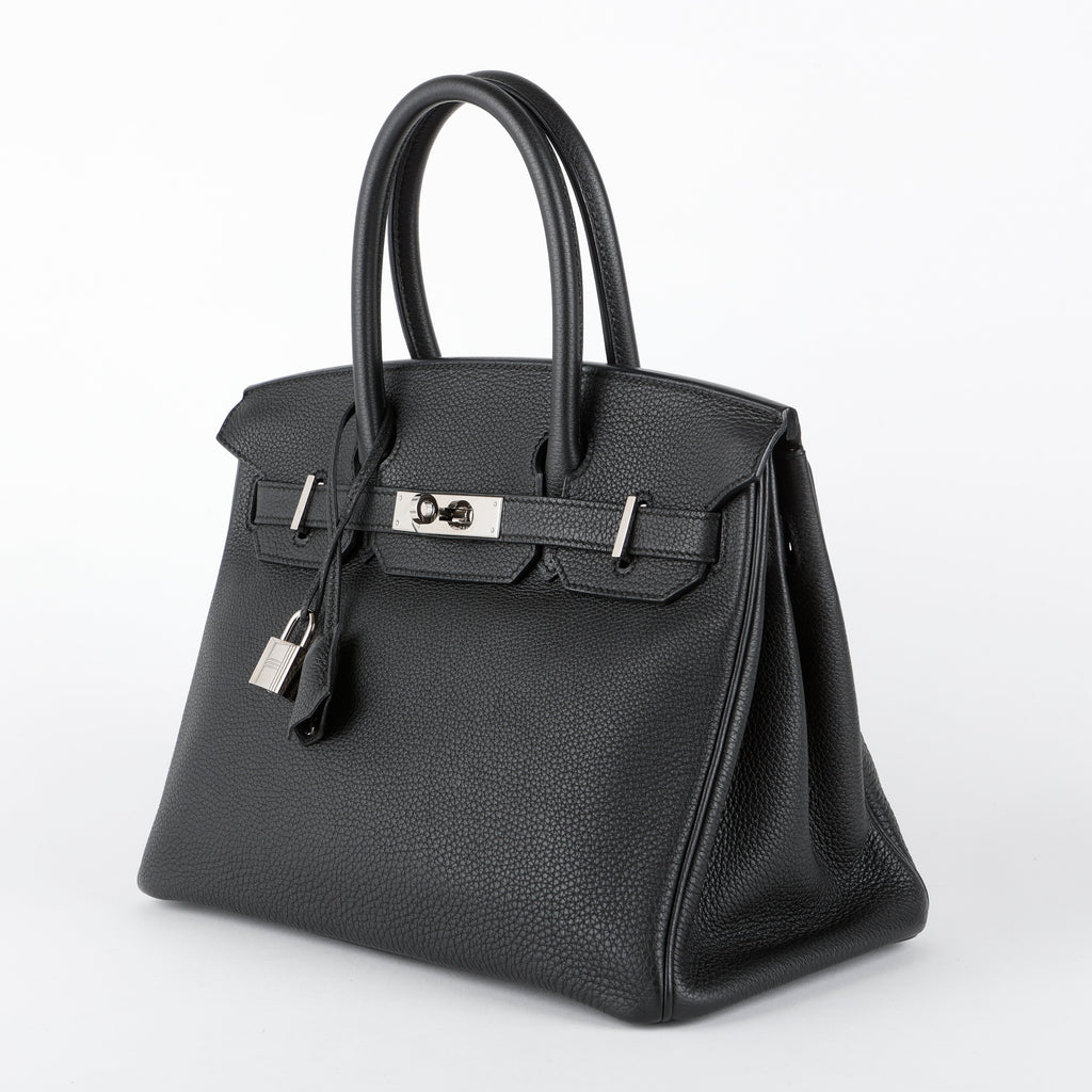 Birkin 30, Black Togo Palladium Hardware