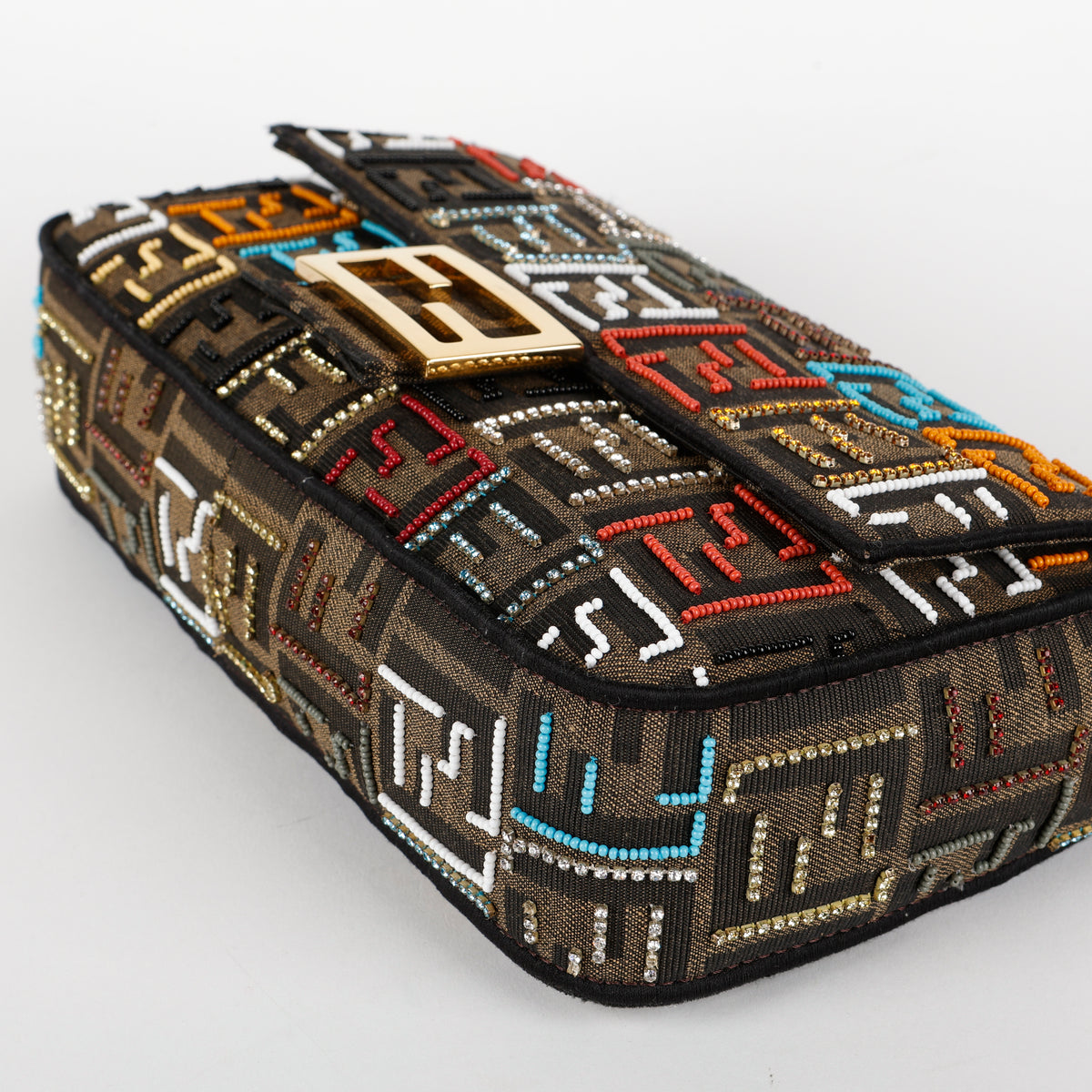 Medium Baguette, Multi Color Sequin 770