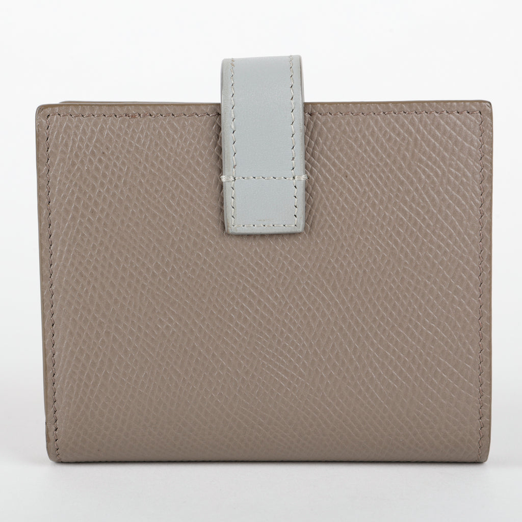 Small Strap Wallet, Grey
