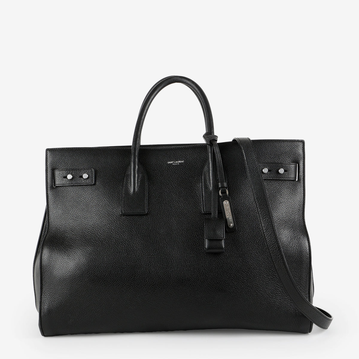 Large Sac De Jour, Black Calfskin