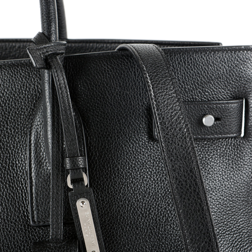 Large Sac De Jour, Black Calfskin