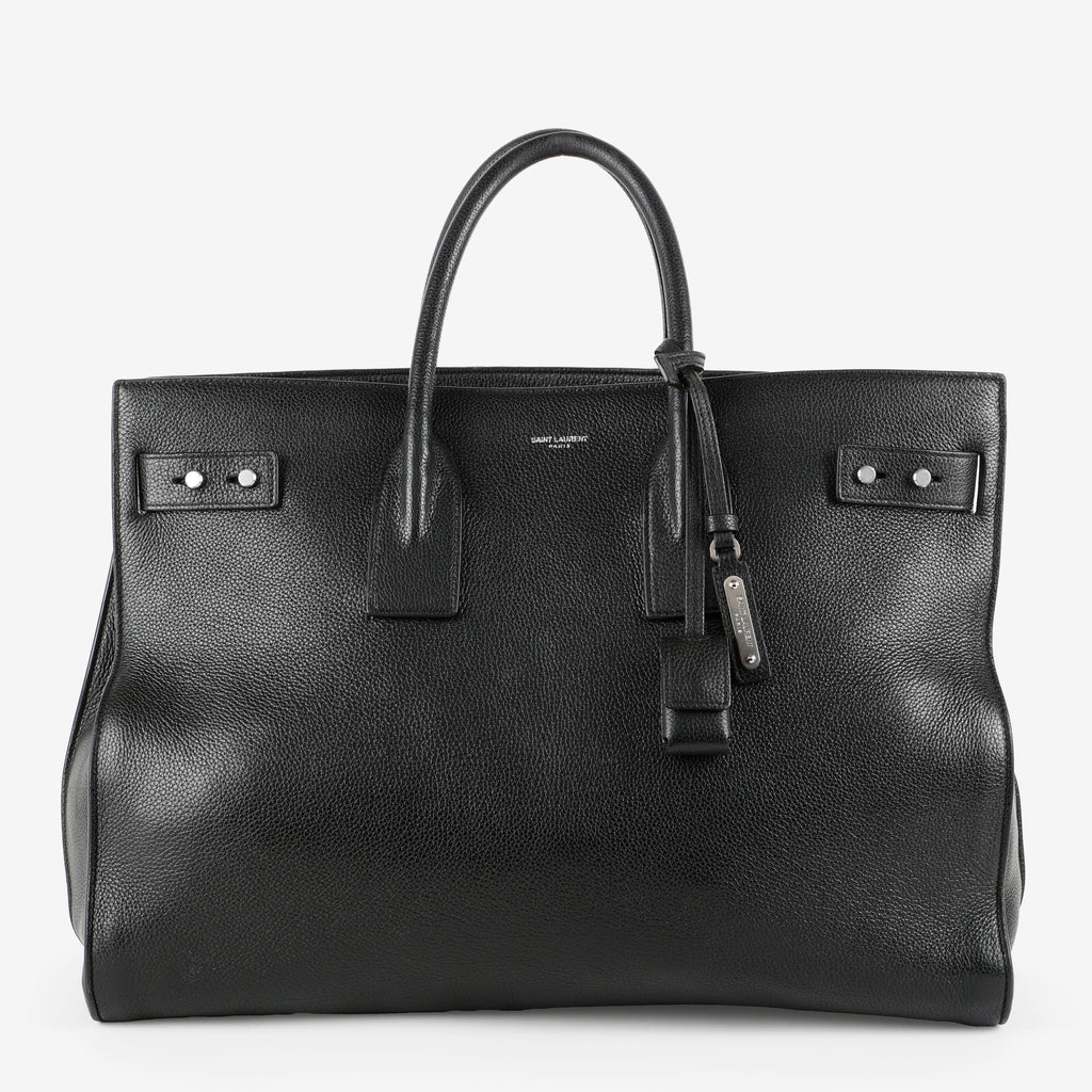Large Sac De Jour, Black Calfskin