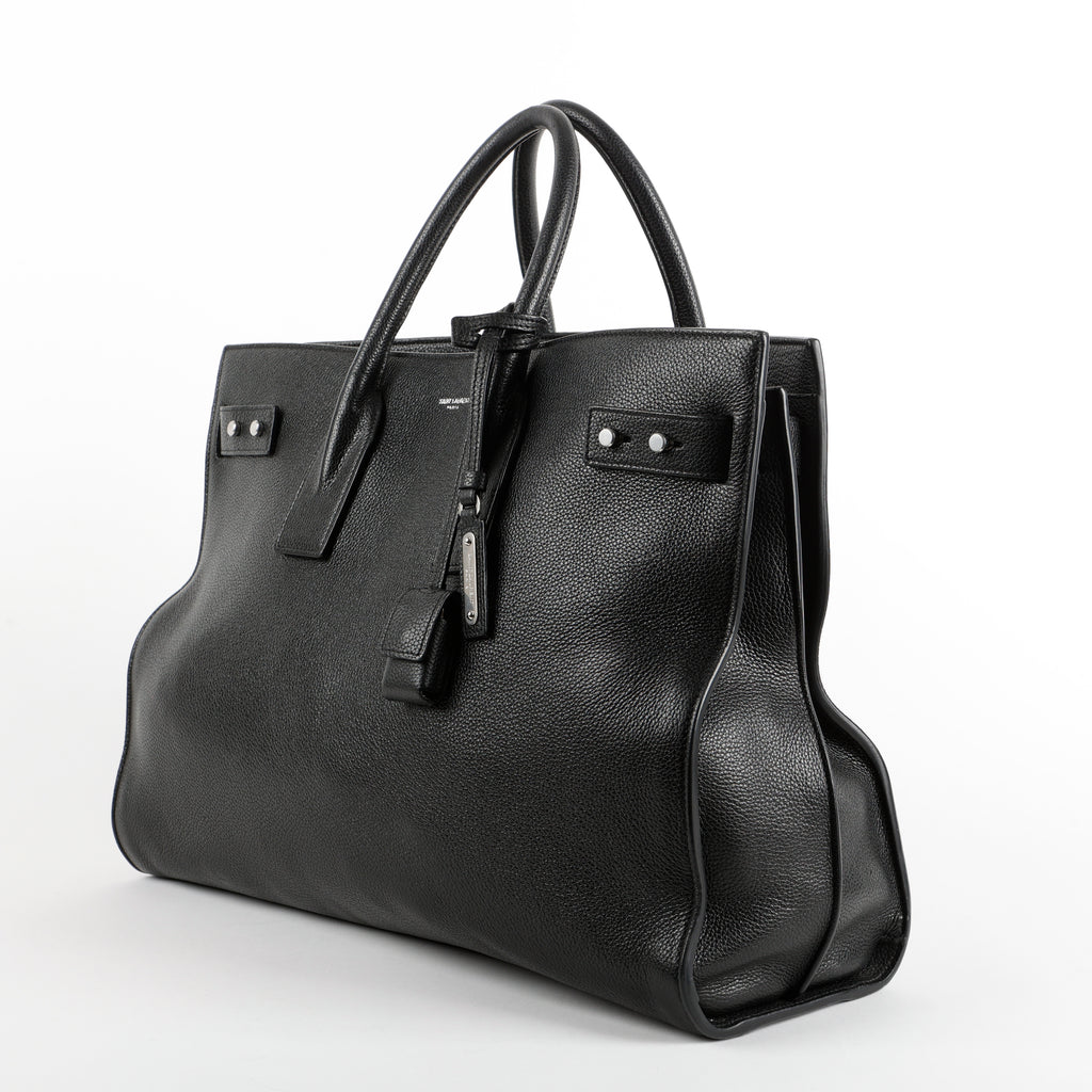 Large Sac De Jour, Black Calfskin