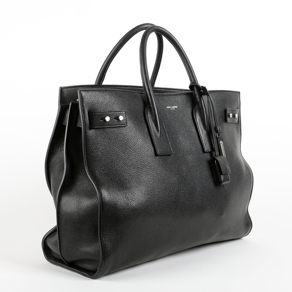 Large Sac De Jour, Black Calfskin