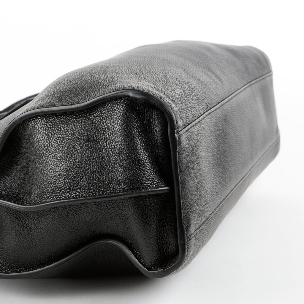 Large Sac De Jour, Black Calfskin