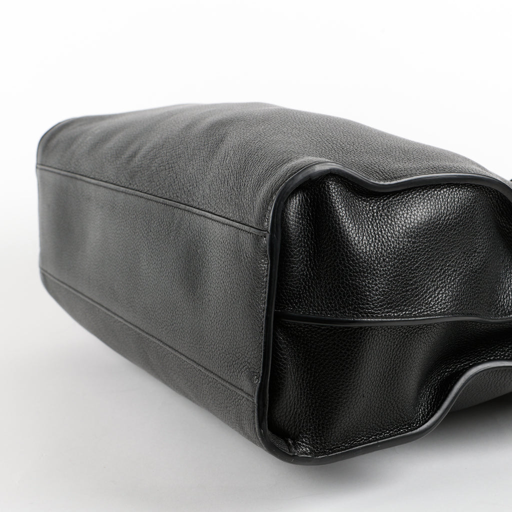 Large Sac De Jour, Black Calfskin