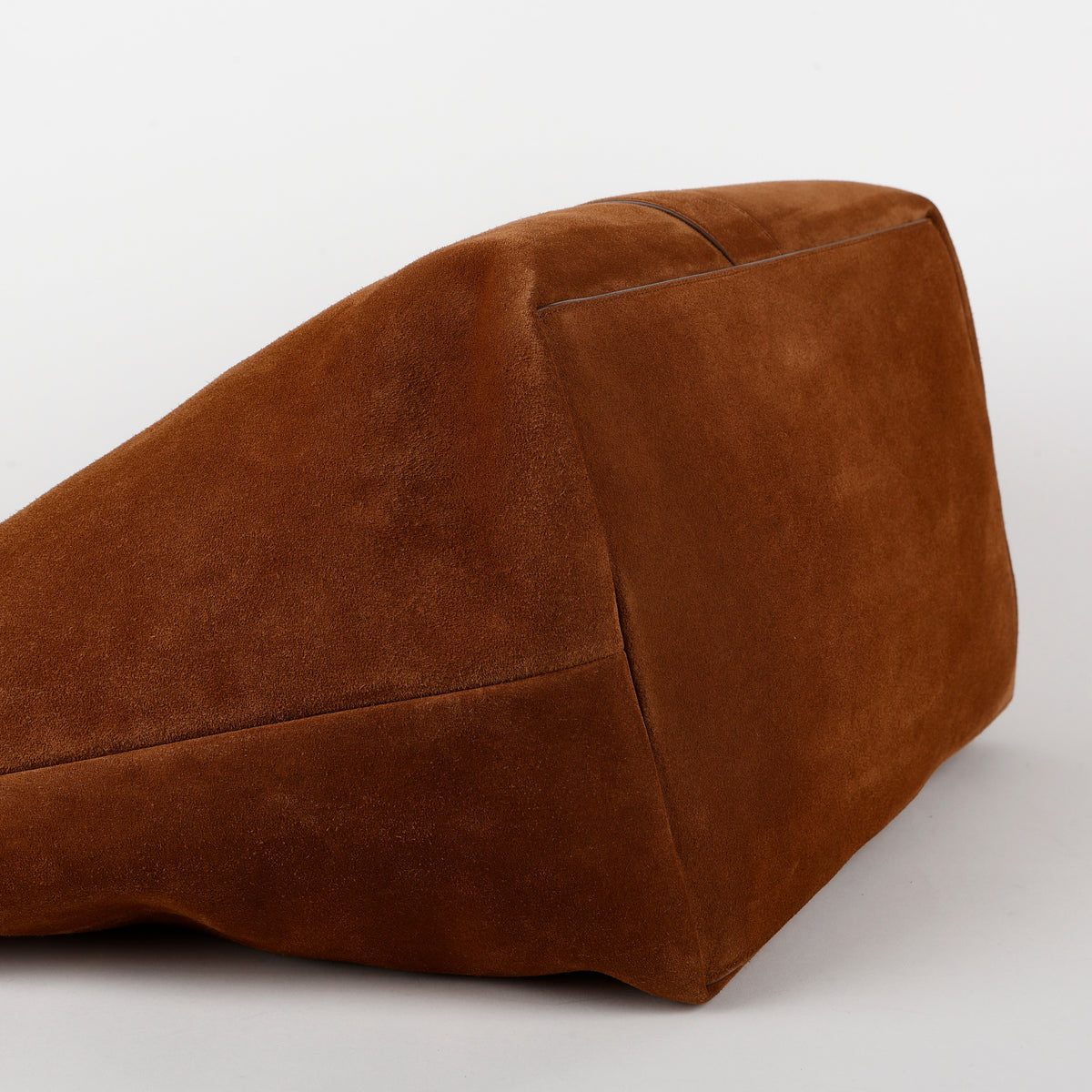 Medium Y Tote, Brown Suede