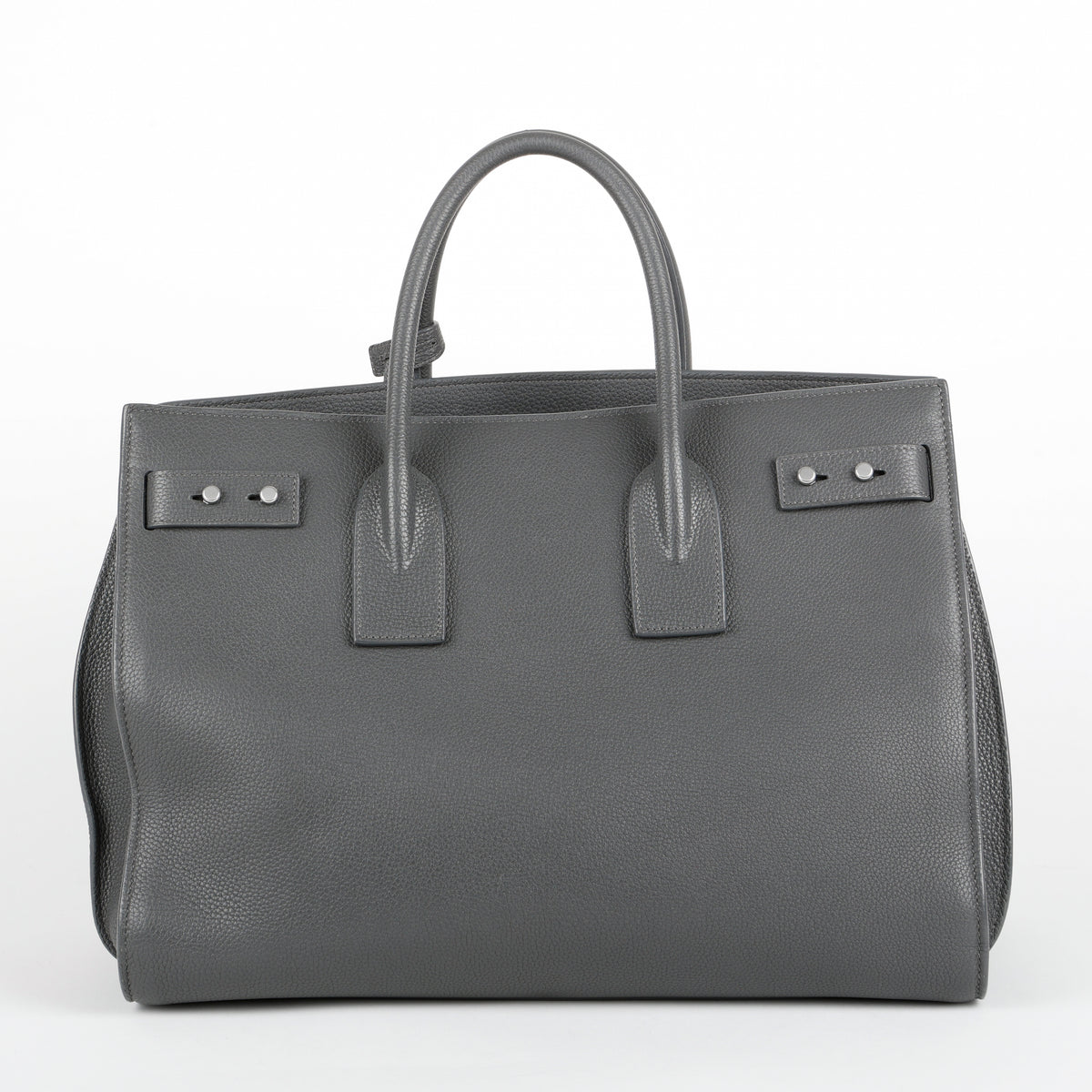 Large Sac De Jour, Dark Grey Calfskin