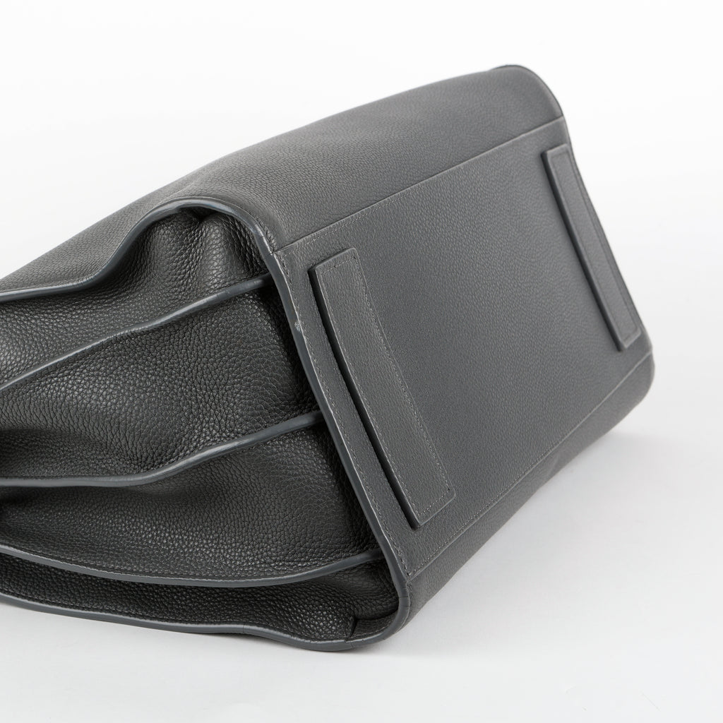 Large Sac De Jour, Dark Grey Calfskin