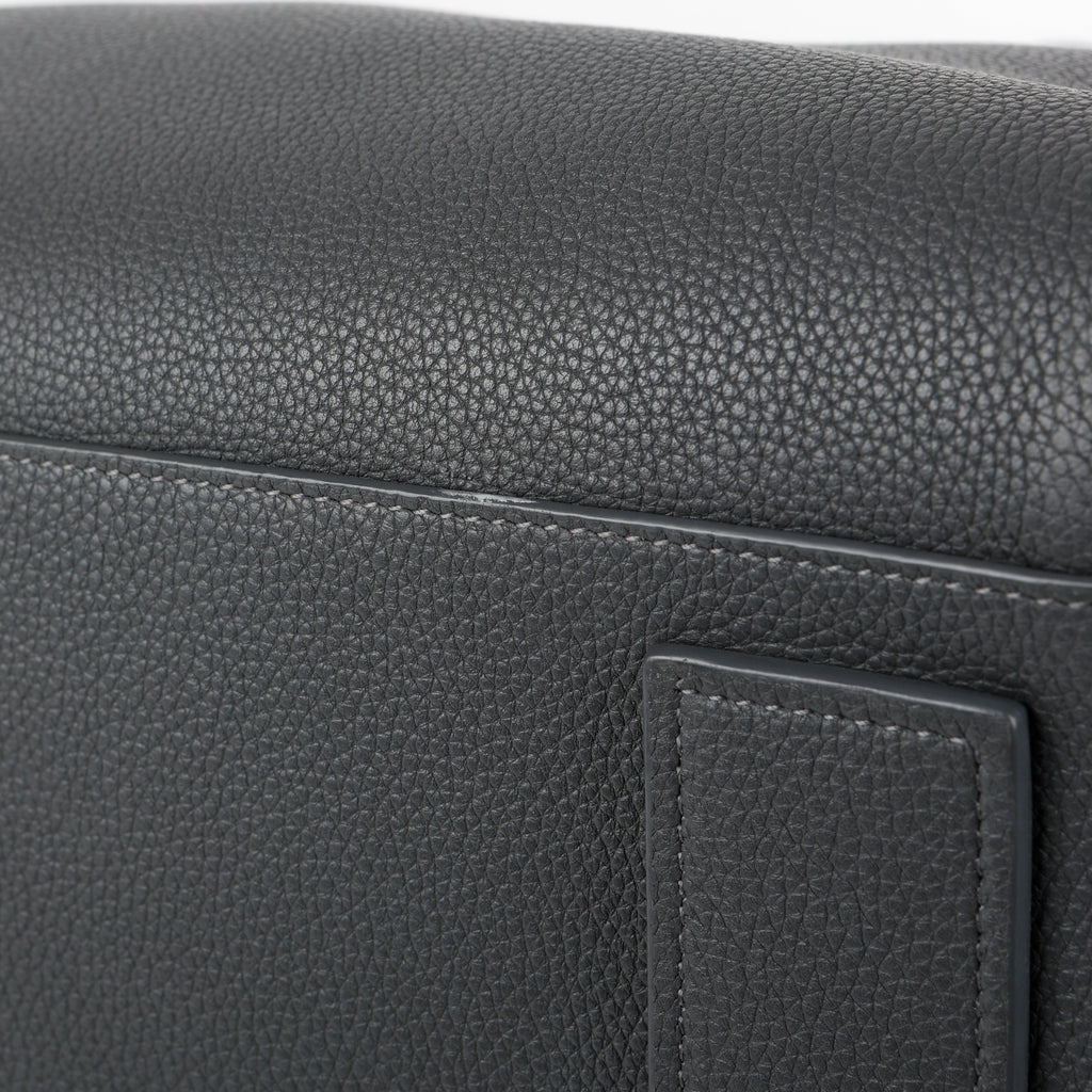 Large Sac De Jour, Dark Grey Calfskin