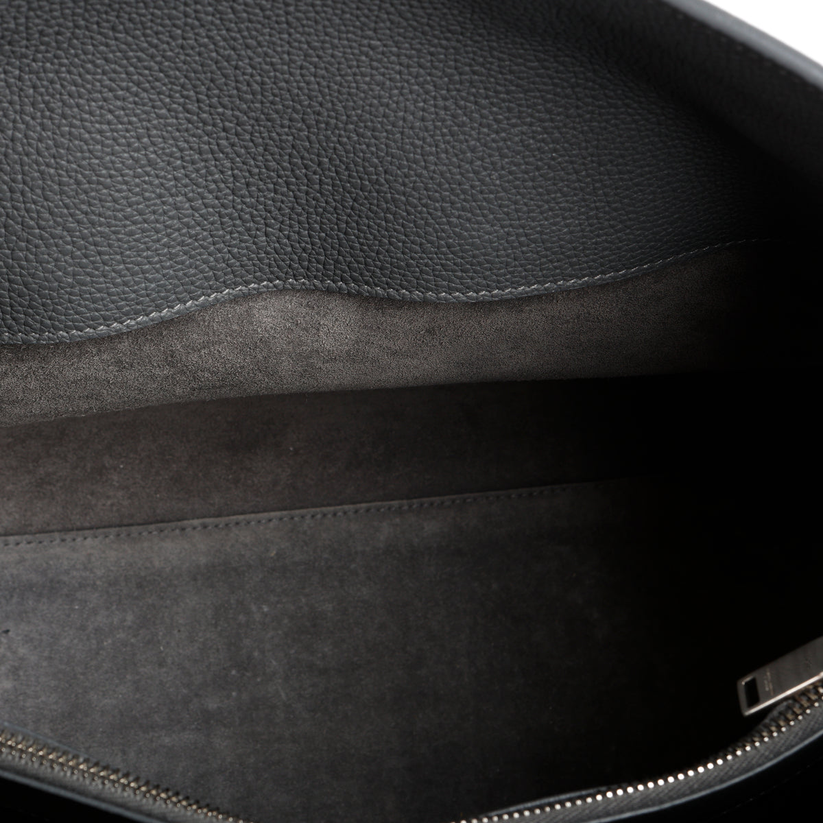 Large Sac De Jour, Dark Grey Calfskin