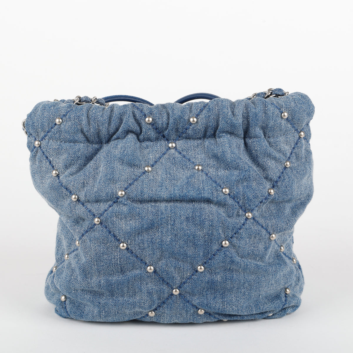 Small Studded 22, Light Denim