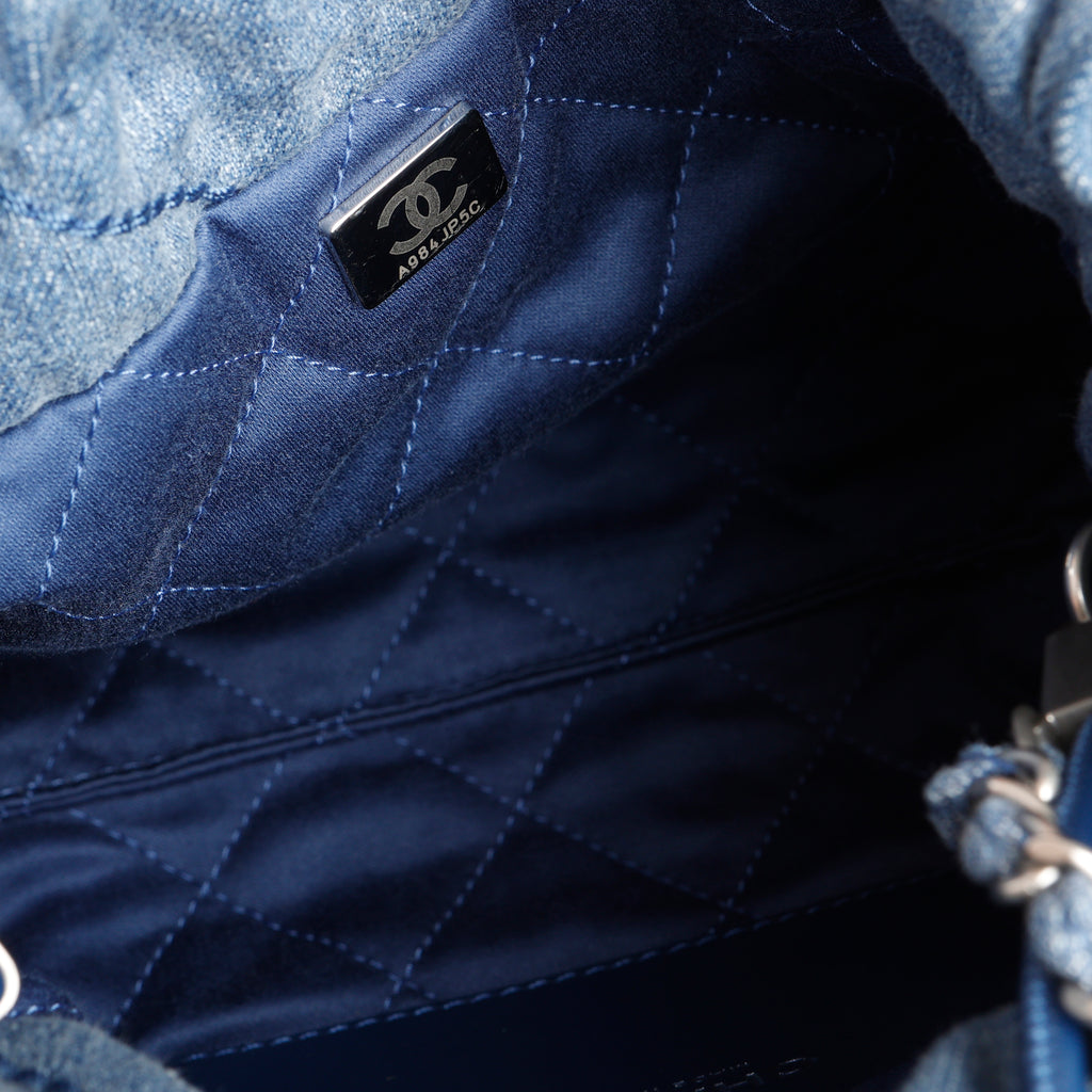 Small Studded 22, Light Denim