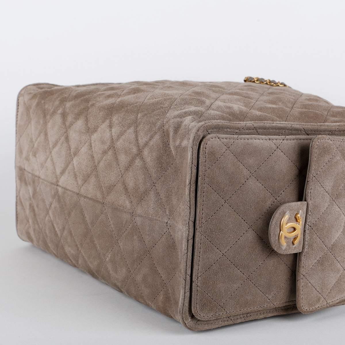 Medium 25 Hobo, Grey Suede