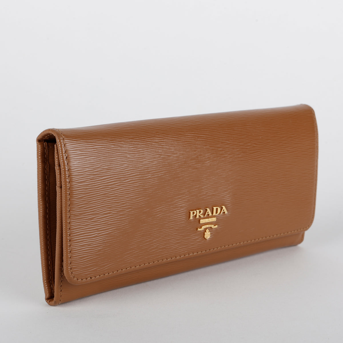 Continental Long Wallet, Brown Move Leather