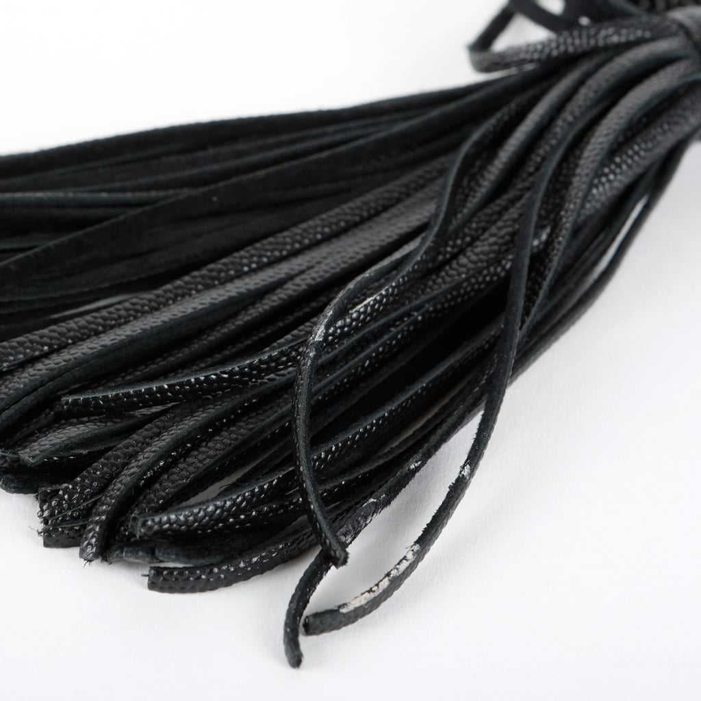 Mini Lou Camera Bag, So Black Grain de Poudre