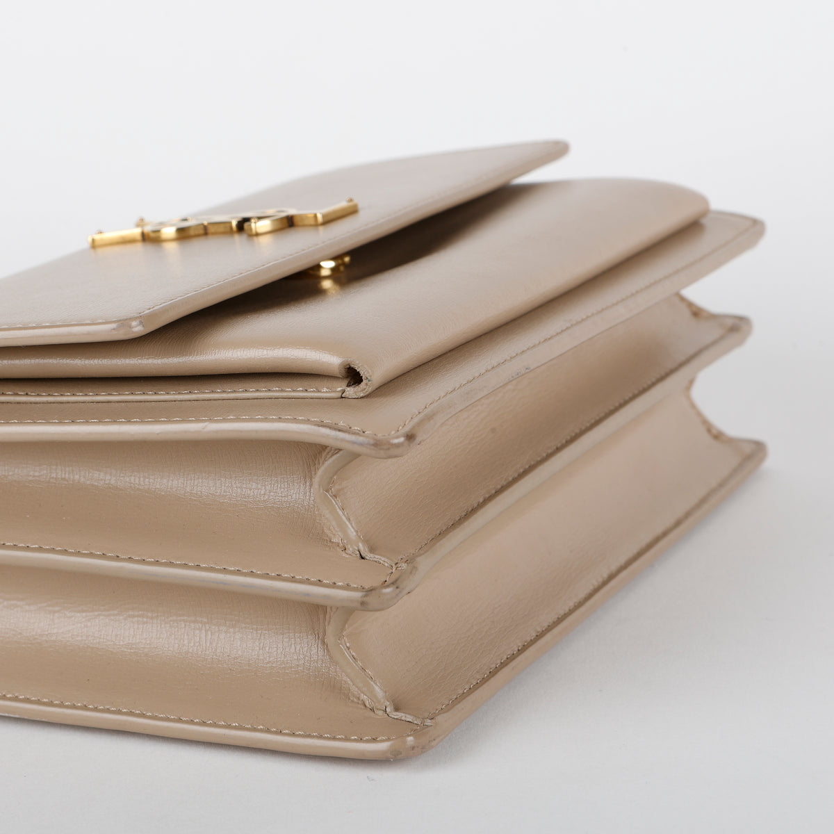 Medium Sunset, Beige Calfskin