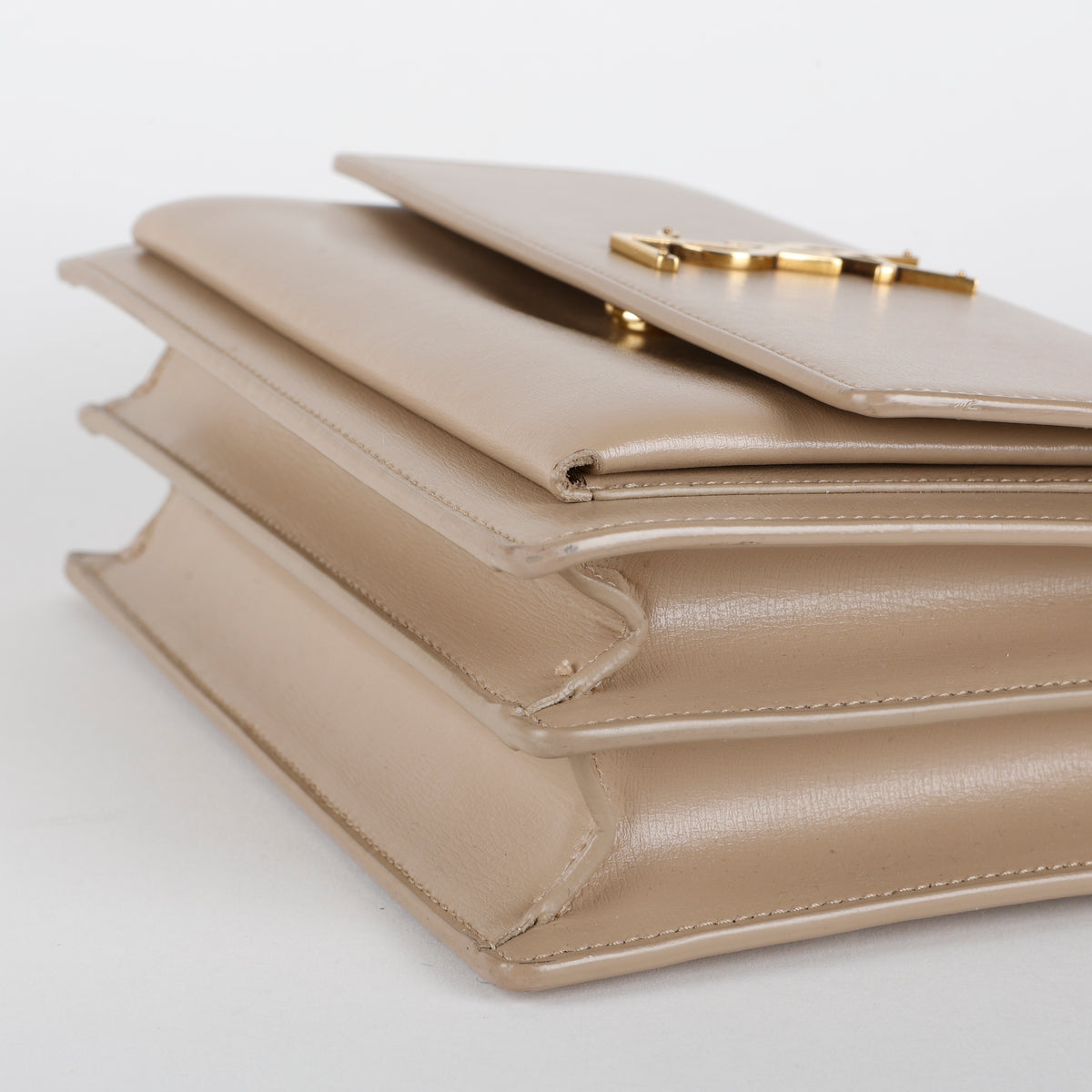 Medium Sunset, Beige Calfskin