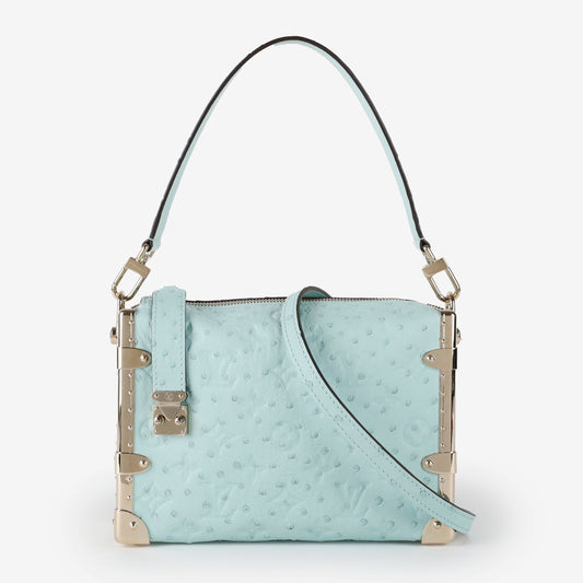 Side Trunk PM, Turquoise Ostrich