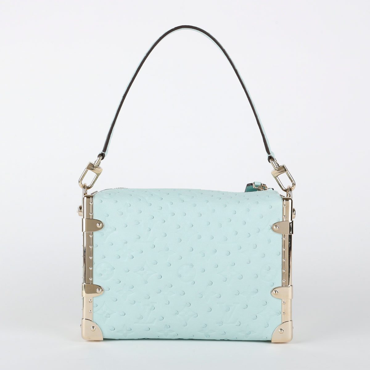 Side Trunk PM, Turquoise Ostrich