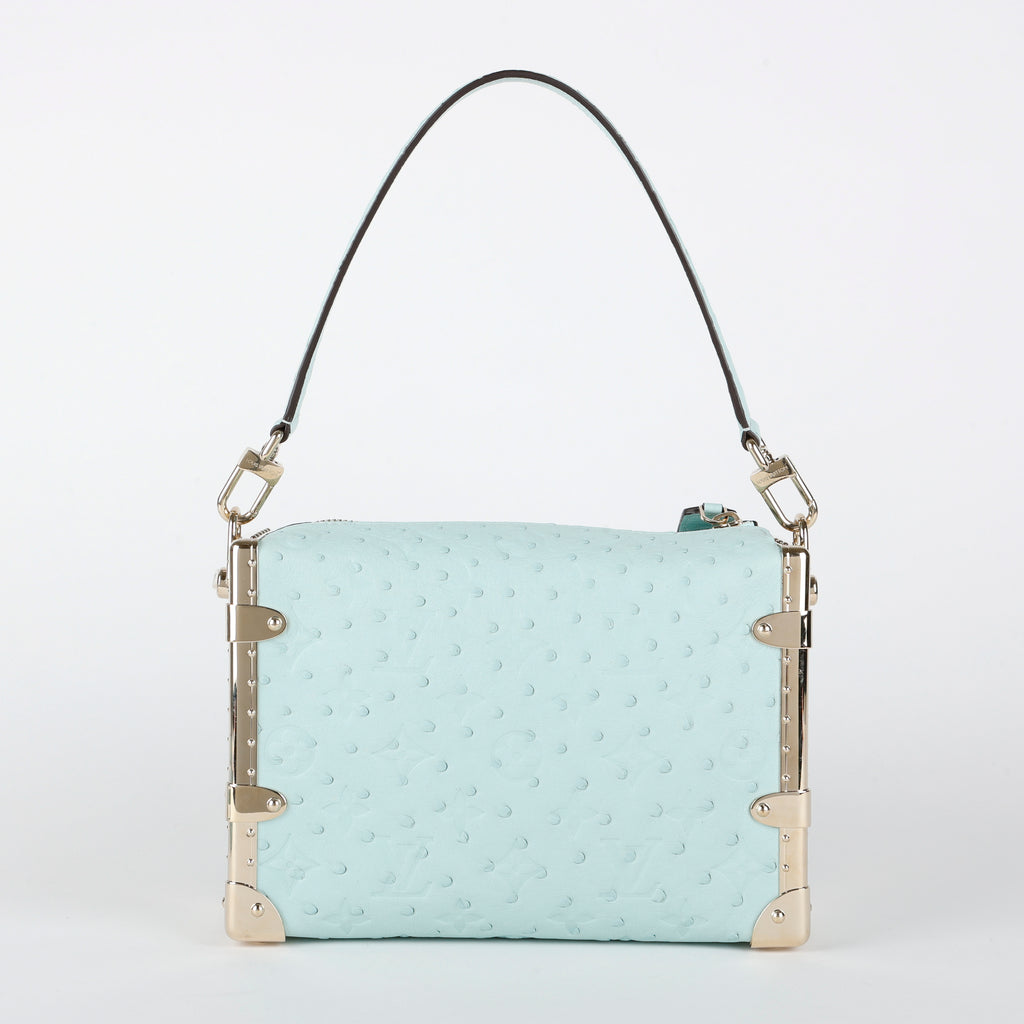 Side Trunk PM, Turquoise Ostrich