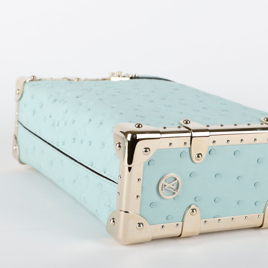 Side Trunk PM, Turquoise Ostrich