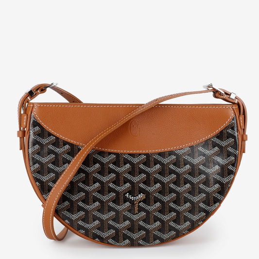 Hirondelle Pouch Bag, Brown
