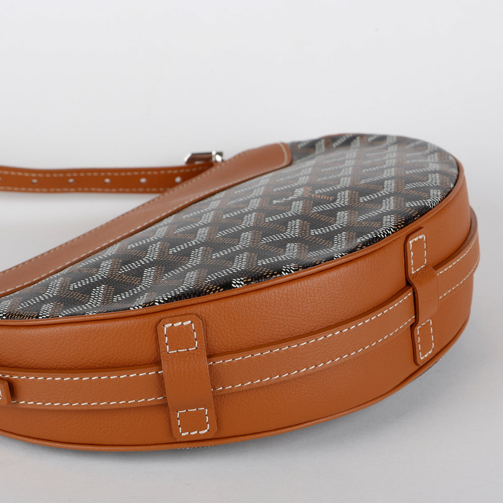 Hirondelle Pouch Bag, Brown