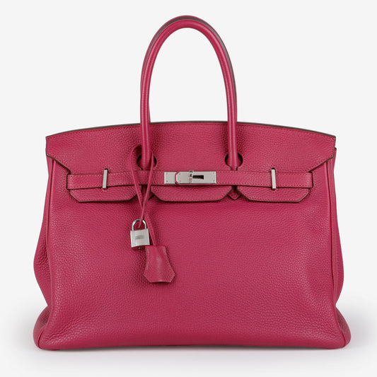Birkin 35, Rose Poudre PHW (2023)