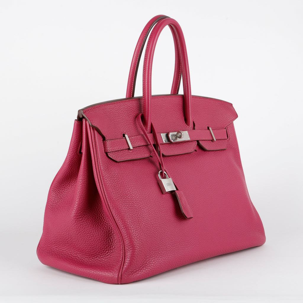 Birkin 35, Rose Poudre PHW (2023)