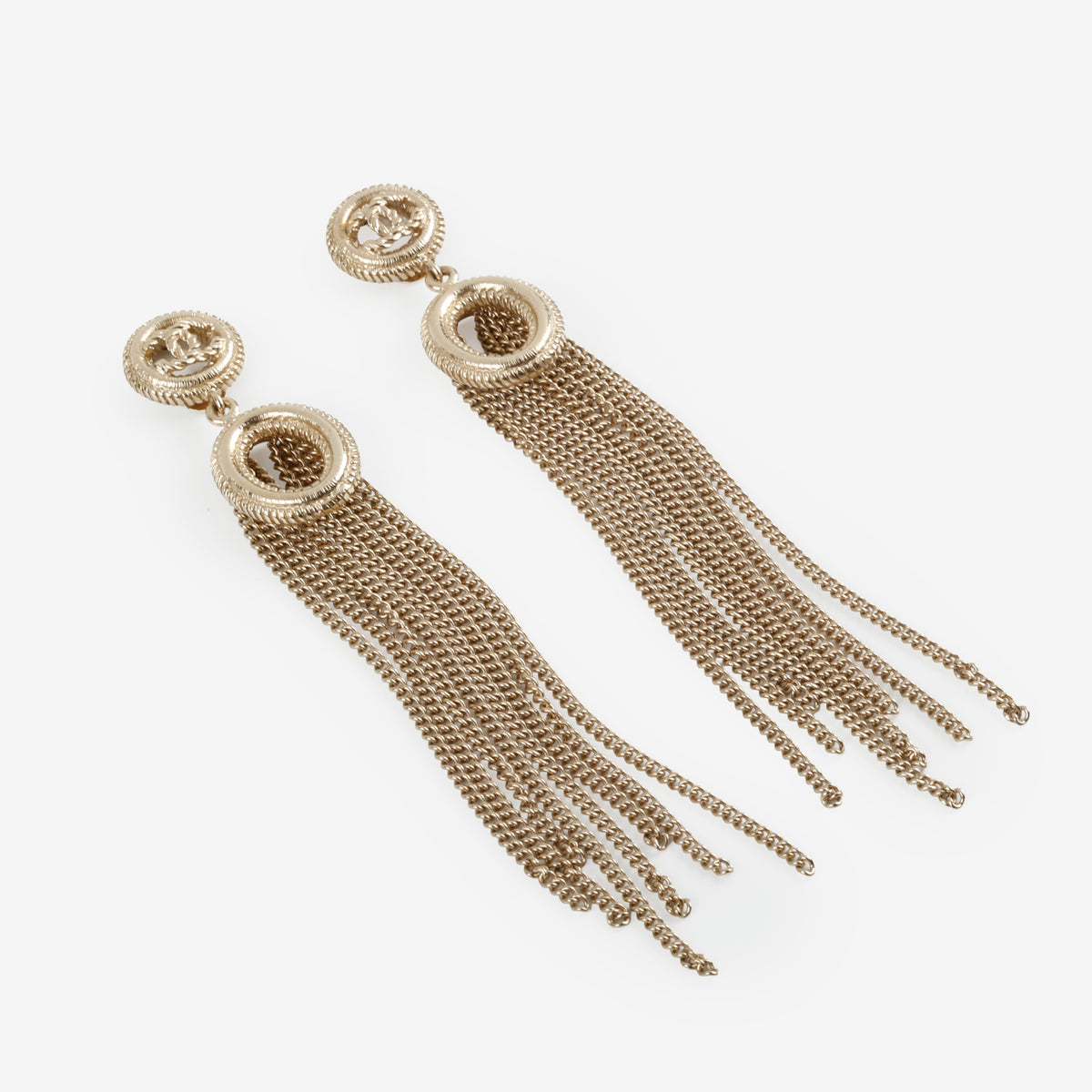 Double C Chain Earrings