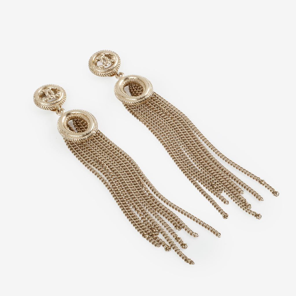 Double C Chain Earrings