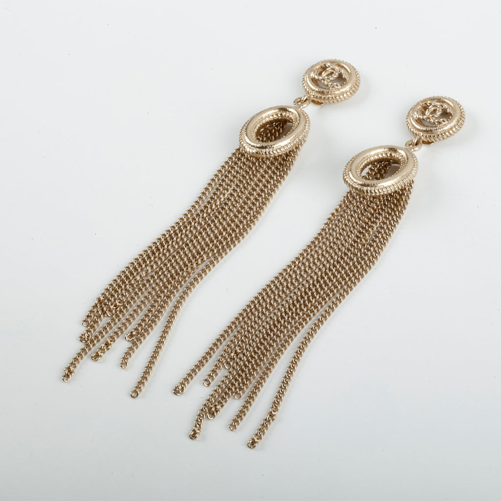 Double C Chain Earrings