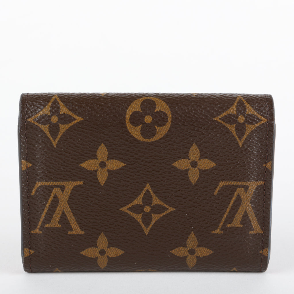 Rosalie Coin Purse, Monogram Fuchsia