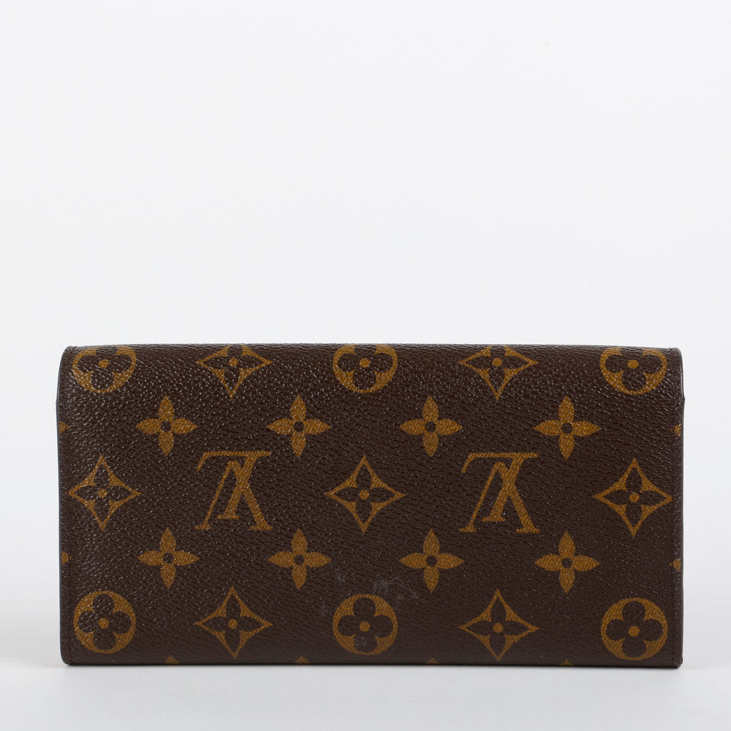 Emilie Wallet, Monogram Orange