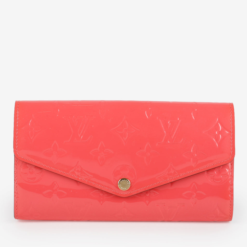 Sarah Wallet, Pink Coral Vernis (LKR)