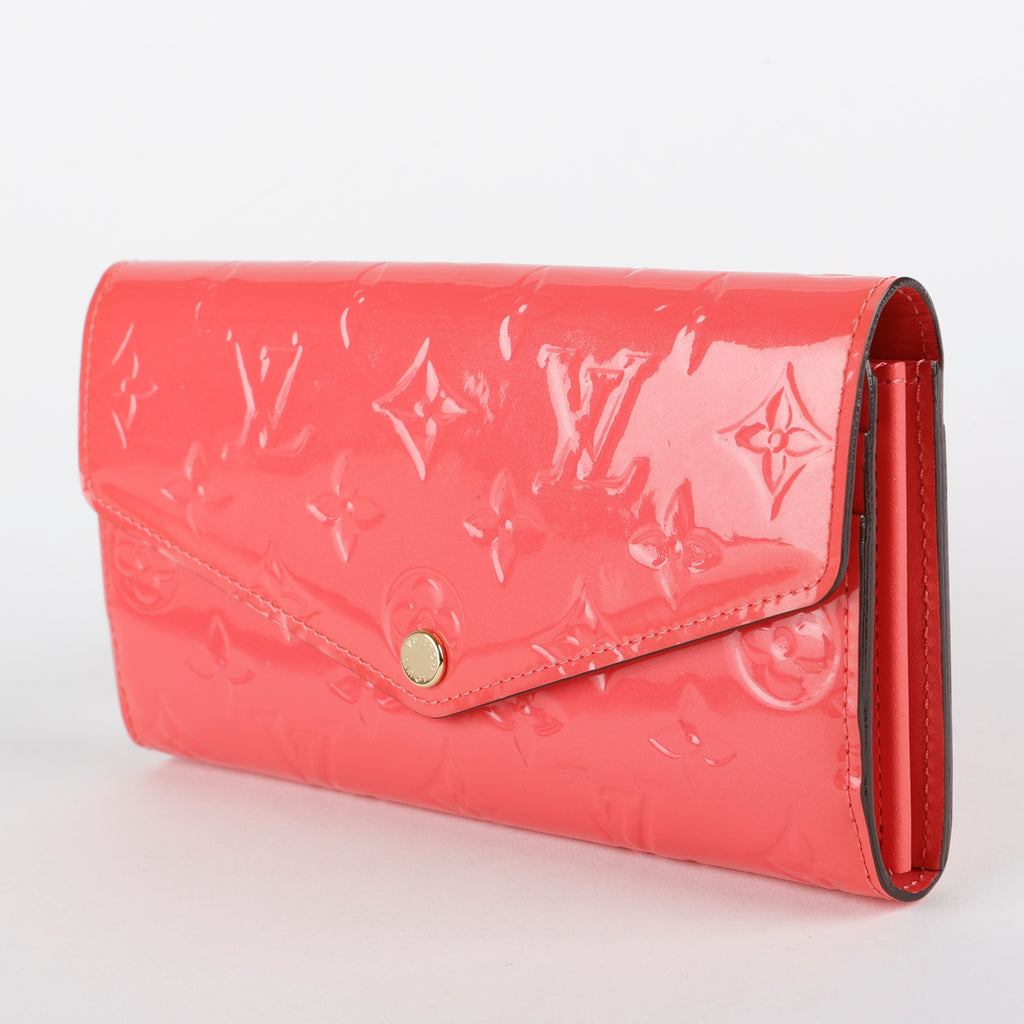 Sarah Wallet, Pink Coral Vernis (LKR)
