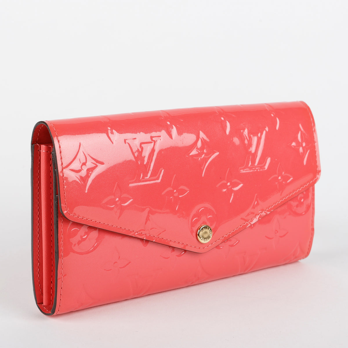 Sarah Wallet, Pink Coral Vernis (LKR)