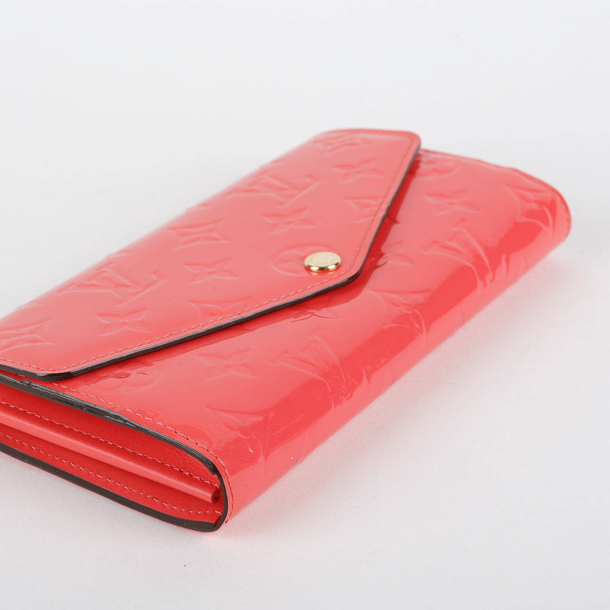 Sarah Wallet, Pink Coral Vernis (LKR)