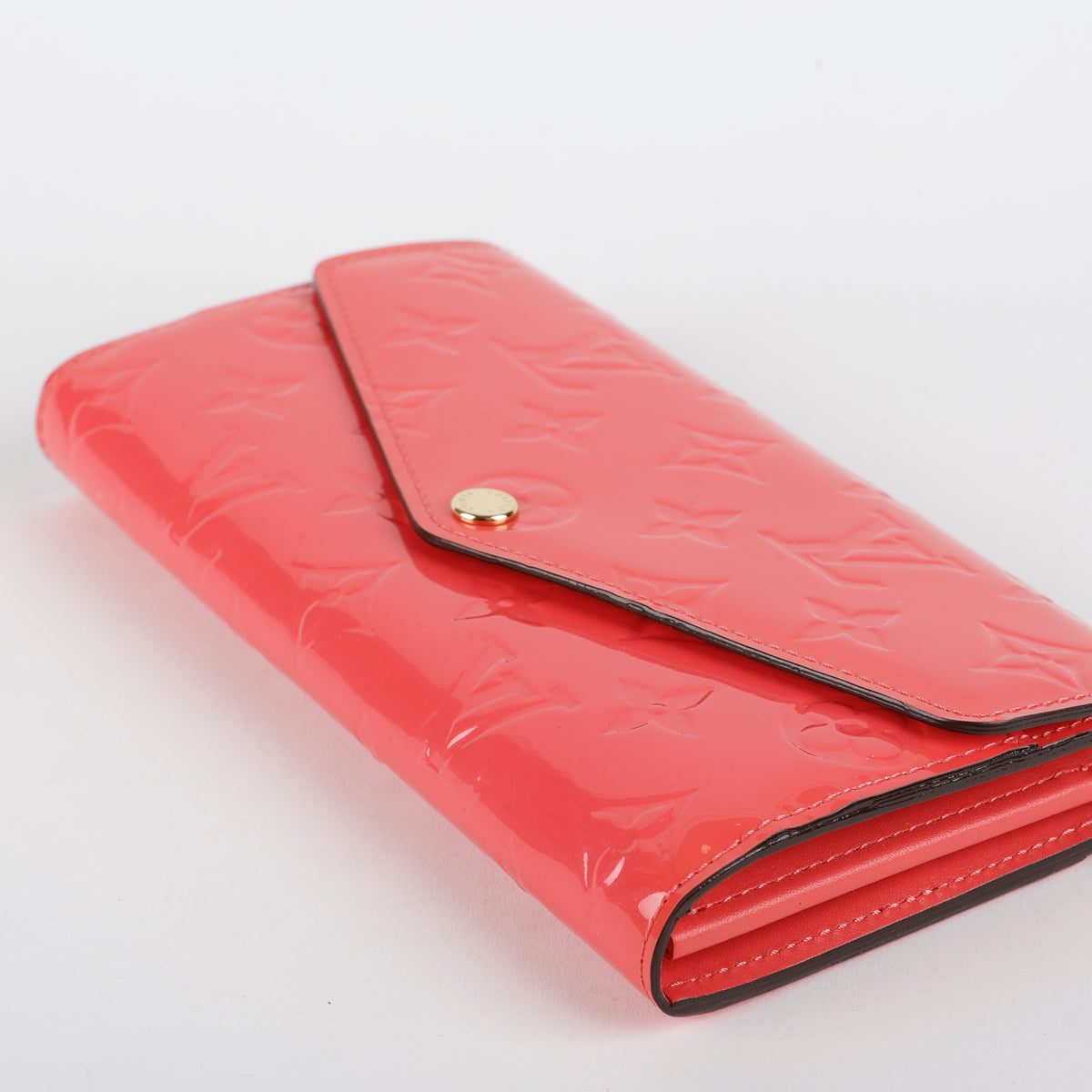 Sarah Wallet, Pink Coral Vernis (LKR)