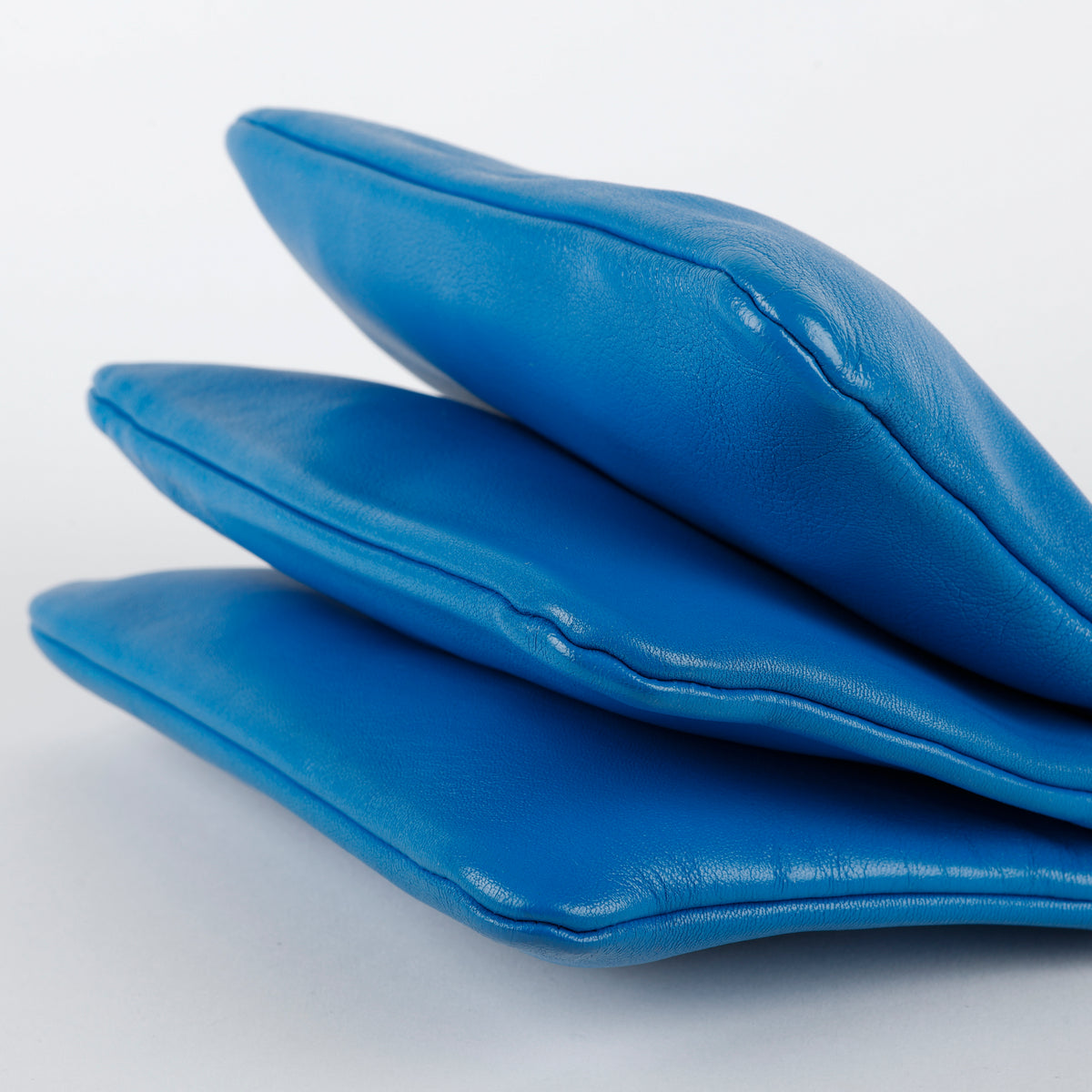 Trio Pouch on Strap, Blue