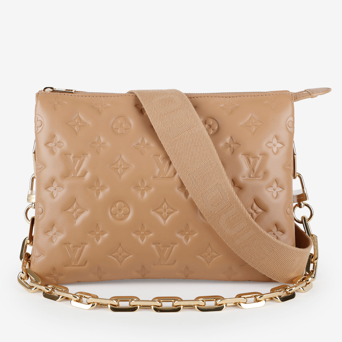 Coussin PM, Caramel Lambskin