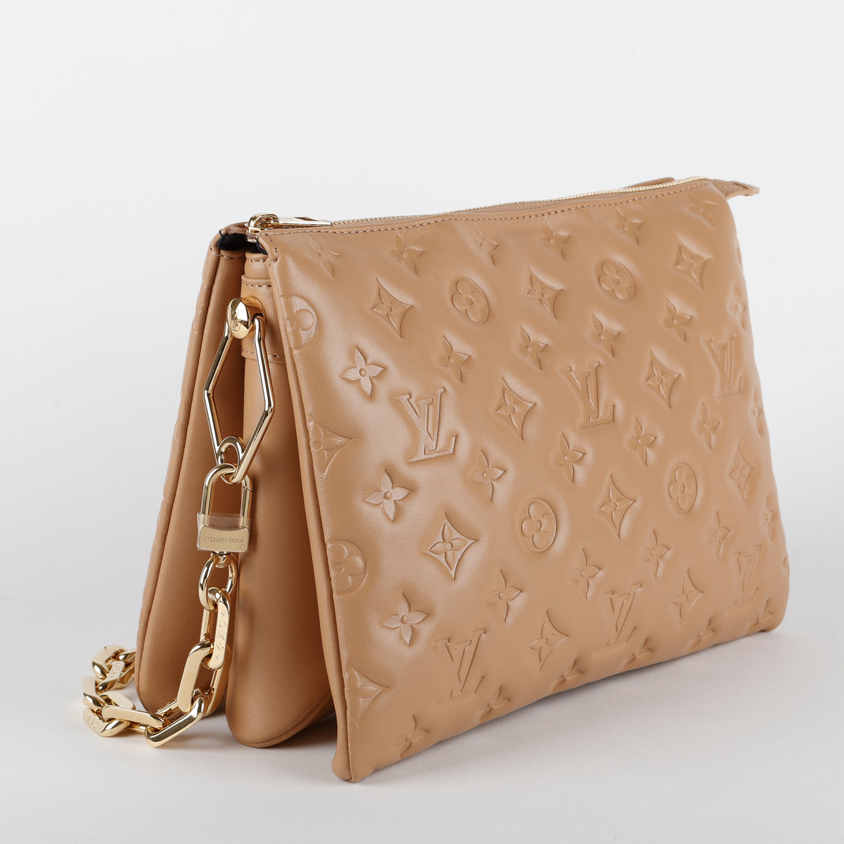 Coussin PM, Caramel Lambskin