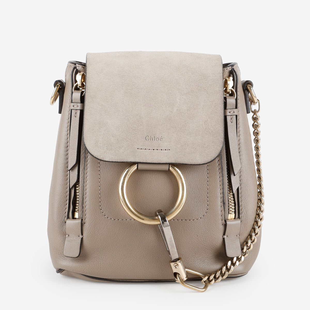 Mini Faye Backpack, Motty Grey