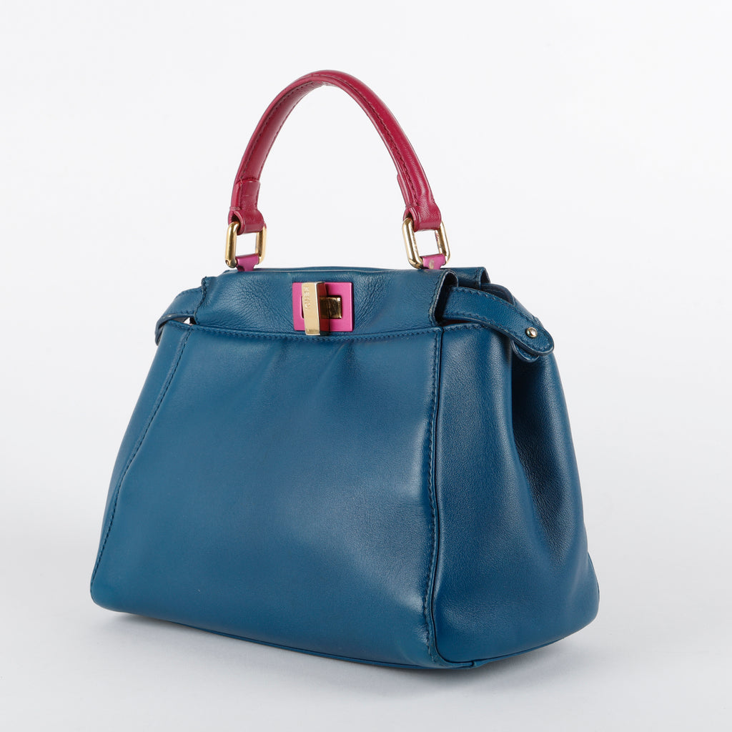 Mini Colorblock Peekaboo, Iris/Magenta/Pink