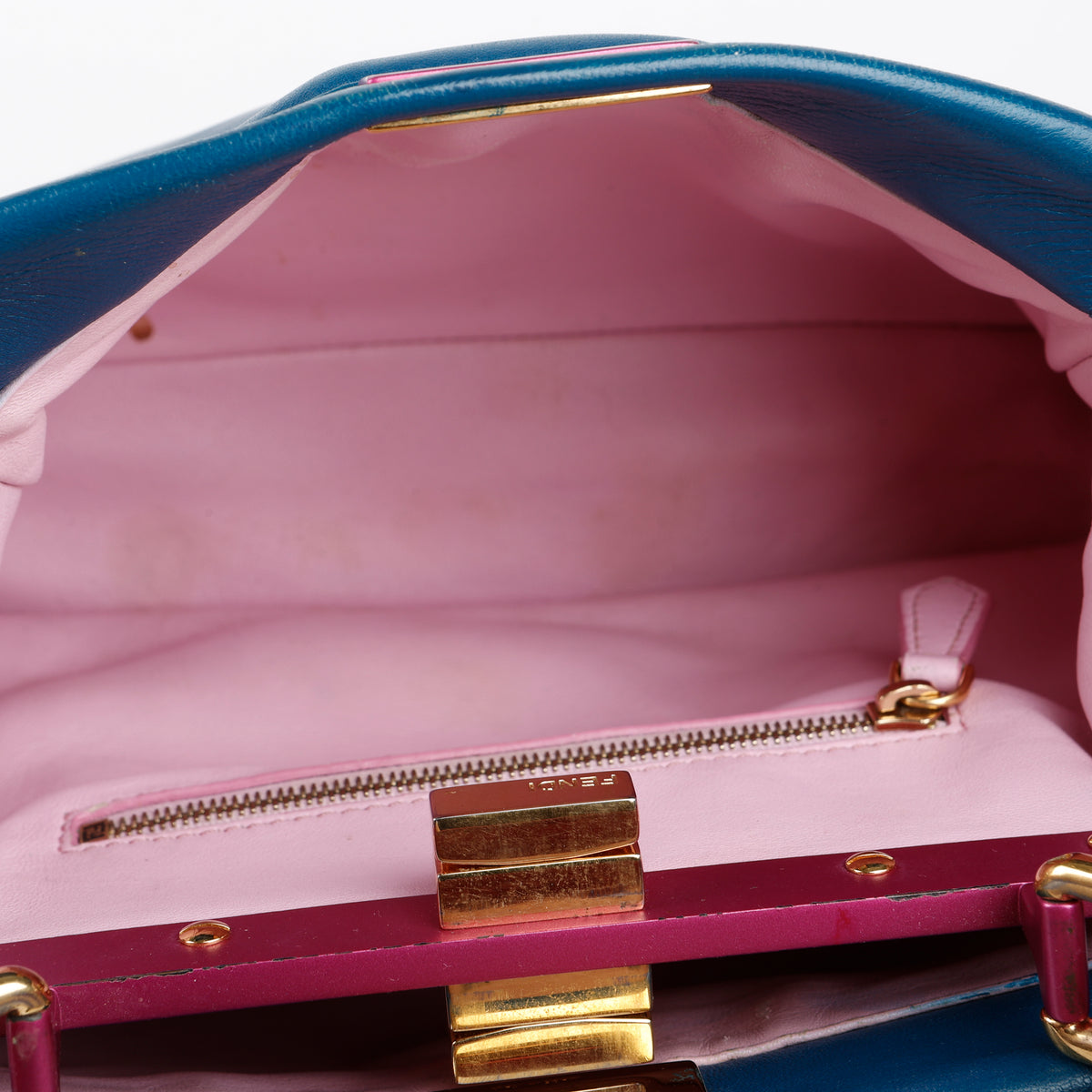 Mini Colorblock Peekaboo, Iris/Magenta/Pink