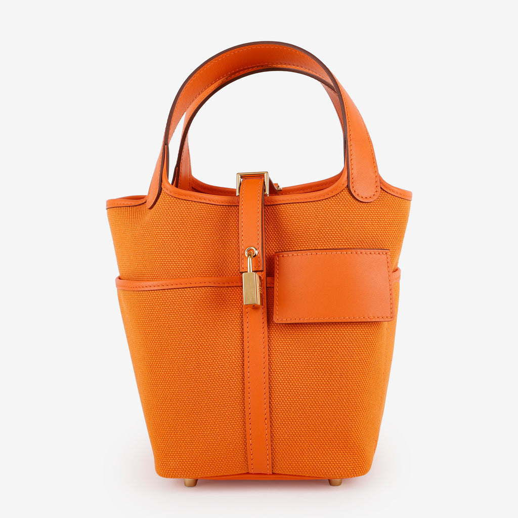 Picotin 18 Cargo, Feu Orange Toile