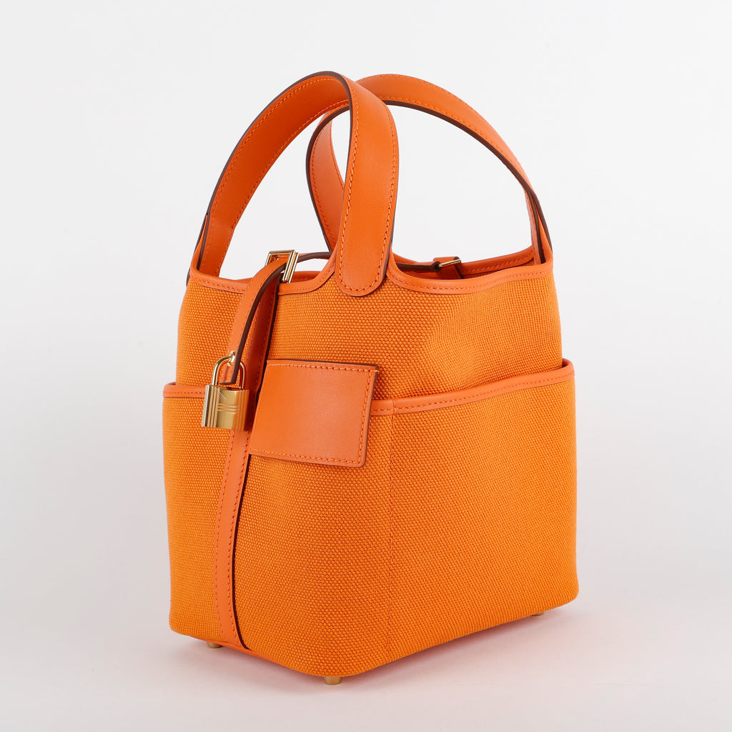 Picotin 18 Cargo, Feu Orange Toile